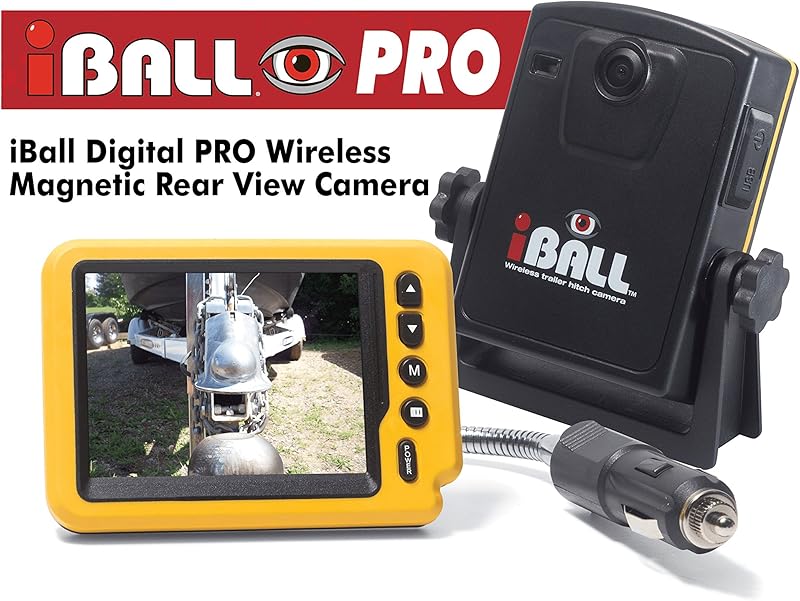 Iball Digital Pro Wireless Magnetic Trailer Hitch Camera
